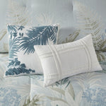 ZUN 6 Piece Oversized Cotton Comforter Set with Throw Pillow B035128765