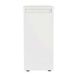ZUN Sperry 1-Drawer Rectangle Bathroom Cabinet White B06280242