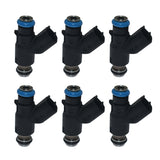 ZUN 6Pcs Fuel Injectors Compatible With 2006-2010 Hyunda-i Sonata 3.3L 3.8L V6 353103C000 35310-3C000 19200899