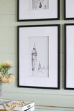 ZUN Set of 4 Architecture Wall Art Prints, Home Decor Art for Living Room Dining Room Entryway, 20" x W2078130255