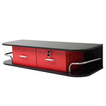 ZUN Wall Mounted Barber Station, Beauty Table with Locking Drawer, Beauty Spa Salon Styling Equipment, W2181P154271
