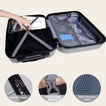 ZUN 28 Inch, Hard Shell Suitcase Checked luggage, Large Suitcase with Spinner Wheels, Travel W1625122310