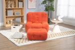 ZUN Fluffy bean bag chair, comfortable bean bag for adults and children, super soft lazy sofa chair with W1996131042