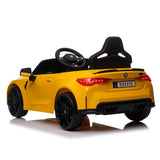 ZUN BMW M4 12v Kids ride on toy car 2.4G W/Parents Remote Control,Three speed adjustable,Power display, W1396128711