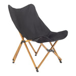ZUN 2pcs Folding Outdoor Camping Chair, Portable Stool for Fishing Picnic BBQ, Ultra Light Aluminum 88294821