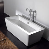 ZUN Freestanding Bathtub Faucet with Hand Shower W1533124993