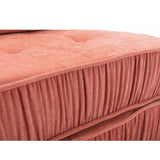 ZUN Modern Convertible Modular Sectional Sofa, Minimalist Chenille Sofas Couches, Accent Armless Chair W1829134995
