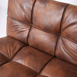ZUN Convertible Memory Foam Futon Couch Bed, Modern Folding Sleeper Sofa-SF267PUCH W125352367