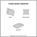 ZUN Velvet Duvet Cover Set B03596046