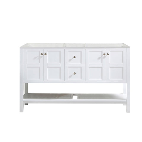 ZUN 60 in Bathroom Vanity Base Cabinet only, Double Sink Configuration,with Soft Closing Doors and Full W1059P143167