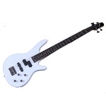 ZUN Exquisite Stylish IB Bass with Power Line and Wrench Tool White 52134295