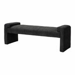 ZUN Severin Upholstered Bench-BLACK W1137141134