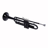 ZUN Nickel Plating Trumpet Gloves Set Black 10912829