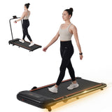 ZUN NEW Folding Walking Pad Under Desk Treadmill for Home Office -2.5HP Walking Treadmill With Incline MS314338AAB