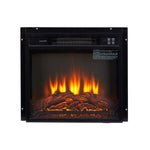 ZUN Electric Fireplace Insert 18" 1400W 120V W1758107430