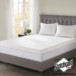 ZUN 4" Memory Foam Mattress Topper B03595130