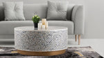 ZUN Luxe Coffee Table Gray B009139438