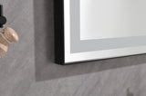 ZUN 72*48 LED Lighted Bathroom Wall Mounted Mirror with High Lumen+Anti-Fog Separately Control W1272119875