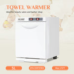 ZUN Hot Towel Warmer for Facials Massage, Esthetician Towel Heating Cabinet Black, Aluminum Chamber, 01363018