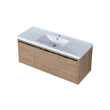 ZUN 48 Inch Bathroom Cabinet With Sink,Soft Close Doors and Drawer,Float Mounting W99984814
