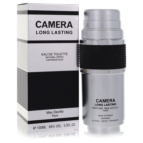Camera Long Lasting by Max Deville Eau De Toilette Spray 3.4 oz for Men FX-516068