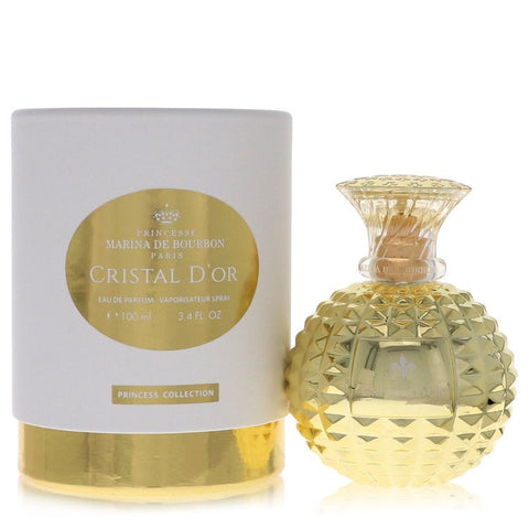Cristal D'or by Marina De Bourbon Eau De Parfum Spray 3.4 oz for Women FX-545134