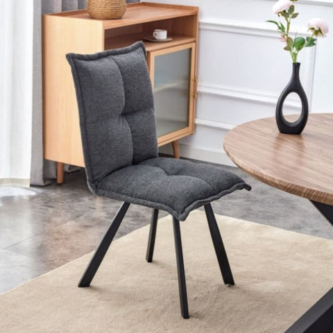 ZUN Modern Dining Chairs for Living RoomChairs with Metal Legs W2128130451