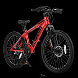 ZUN A24299 Rycheer Elecony 24 inch Mountain Bike Bicycle for Adults Aluminium Frame Bike Shimano W1856107333