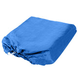ZUN 25-28ft 600D Oxford Fabric High Quality Waterproof Boat Cover with Storage Bag Blue 46234203