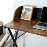 ZUN 39.4"" L Rectangular Computer Desk, Writing Desk - full black W1314127793