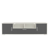 ZUN FashionTV stand,TV Cabinet,entertainment center TV station,TV console,console with LED belt, W67936019