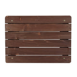 ZUN Rectangular Wood Side Table Light Brown 64934750