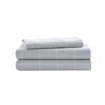 ZUN Striped Comforter Set with Bed Sheets B03595907