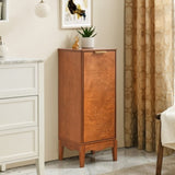 ZUN Modern Bathroom Floor Cabinet &Linen cabinet with Adjustable Shelves,Antique W1801108552