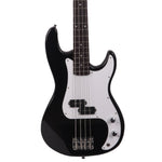 ZUN Exquisite Style Electric Bass Guitar Black 97187243