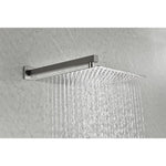 ZUN 16" Rain Shower Head Systems Wall Mounted Shower W2287141164