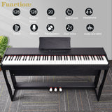 ZUN GDP-104 88 Keys Full Weighted Keyboards Digital Piano with Furniture 73010645