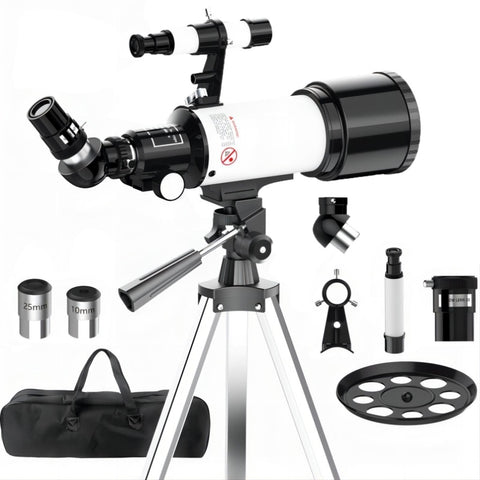 ZUN Telescope for Adults and Kids, 70mm Aperture 400mm Astronomical Telescope W1215P152290