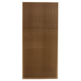 ZUN 100 x 96 Household Application Door & Window Awnings Brown Board & Black Holder 27539880