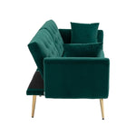 ZUN COOLMORE Velvet Sofa , Accent sofa .loveseat sofa with metal feet W153970168
