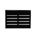 ZUN Detachable 5 Drawer Tool Chest with Bottom Cabinet and One Adjustable Shelf--Black W110265907
