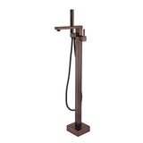 ZUN Freestanding Bathtub Faucet with Hand Shower W1533125019