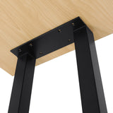 ZUN 2PCS/SET 16in Modern Table Legs Heavy Duty DIY Iron Bench Legs Chair Bench Legs 37037173