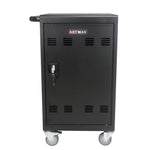 ZUN Mobile Charging Cart and Cabinet for Tablets Laptops 30-Device W110237371