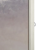 ZUN Hand Embellished Landscape Framed Canvas Wall Art B035129249