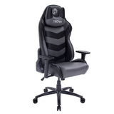 ZUN Techni Sport TS-61 Ergonomic High Back Racer Style Video Gaming Chair, Grey/Black RTA-TS61-GRY-BK