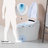 ZUN Smart Toilets with Heated Bidet Seat, Portable with bidet built in AUTO Open&Close, Bidet W1882128094