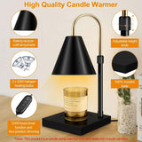 ZUN Candle Warmer, Candle Warmer Lamp with Timer Dimmable and Adjustable Height Candle Lamp Warmer 89589356