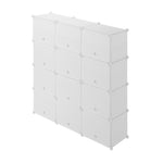 ZUN 7-Tier Portable 42 Pair Shoe Rack Organizer 21 Grids Tower Shelf Storage Cabinet Stand Expandable 12609659