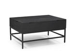 ZUN T1105-05 Black Lift Top Coffee Table B009140753